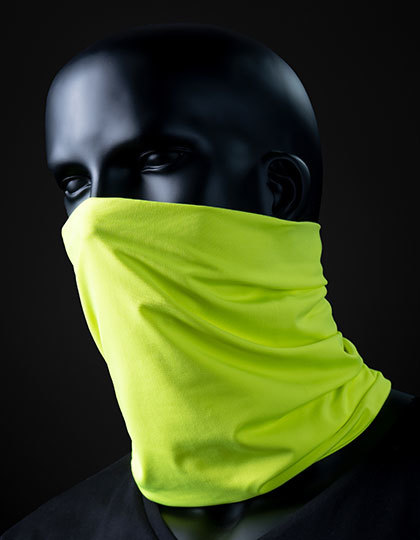 Bandana Poly safety-yellow 2-lagig Bandana Poly safety-yellow 2-lagig
