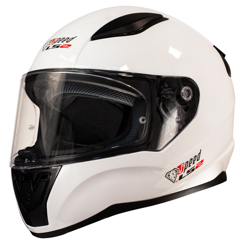 Karthelm Motorradhelm Speed LS2 weiß ECE 22.06 Karthelm Motorradhelm Speed LS2 weiß ECE 22.06