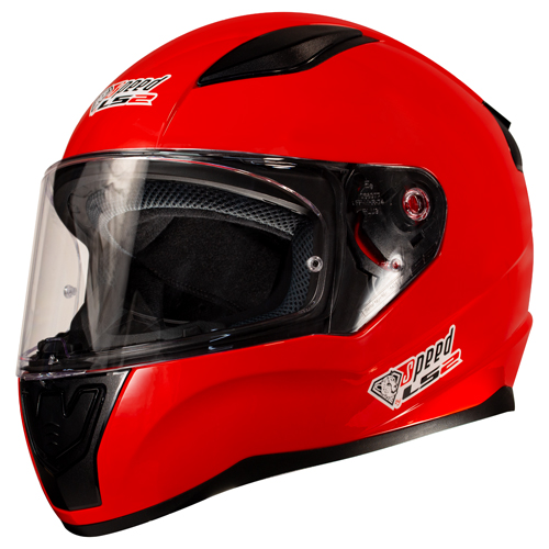 Karthelm Motorradhelm Speed LS2 rot ECE 22.06 Karthelm Motorradhelm Speed LS2 rot ECE 22.06