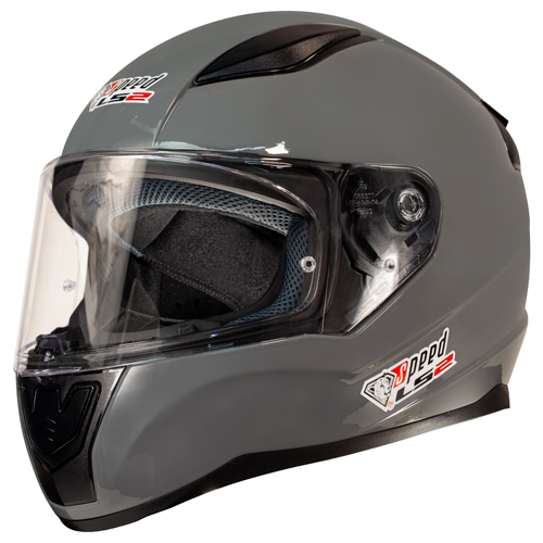 Karthelm Motorradhelm Speed LS2 grau ECE 22.06 Karthelm Motorradhelm Speed LS2 grau ECE 22.06