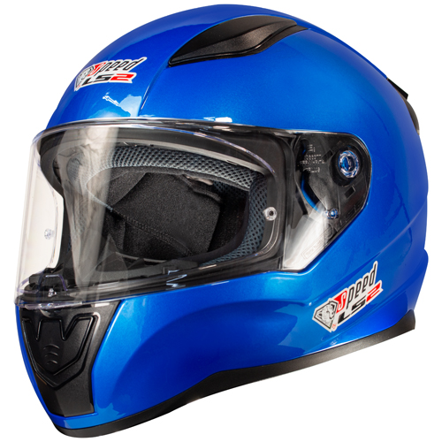 Karthelm Motorradhelm Speed LS2 blau ECE 22.06 Karthelm Motorradhelm Speed LS2 blau ECE 22.06