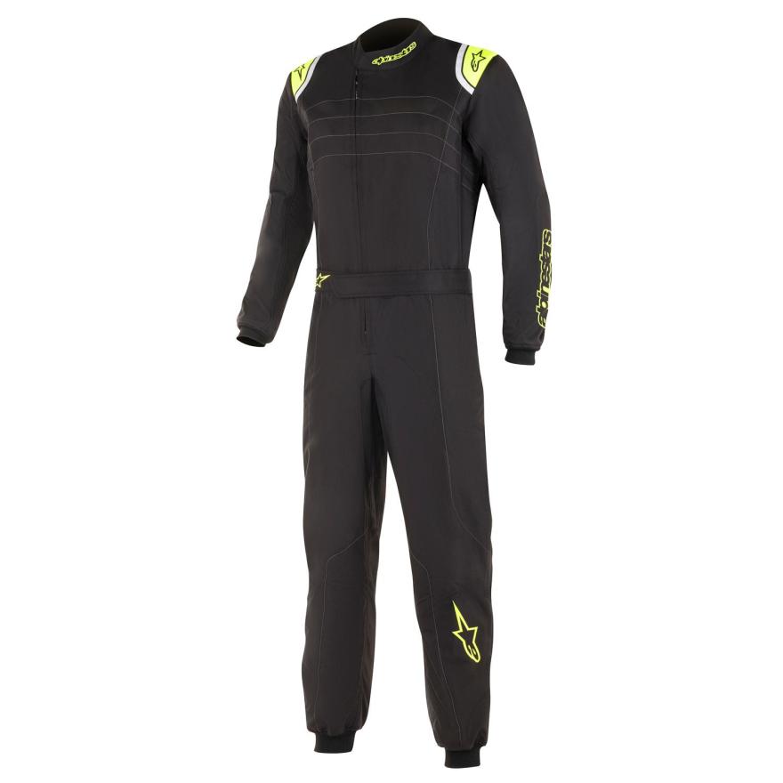 Alpinestars Kart Overall KMX-9 V3 schwarz/gelb Alpinestars Kart Overall KMX-9 V3 schwarz/gelb