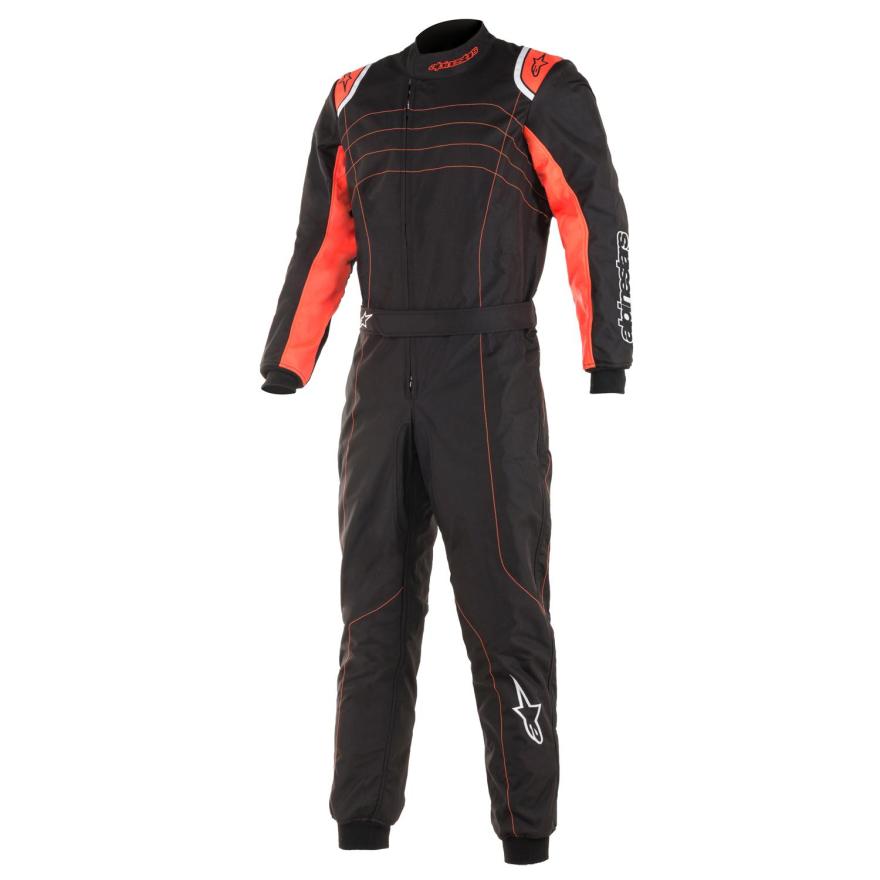 Alpinestars Kart Overall KMX-9 V3 schwarz/rot Alpinestars Kart Overall KMX-9 V3 schwarz/rot
