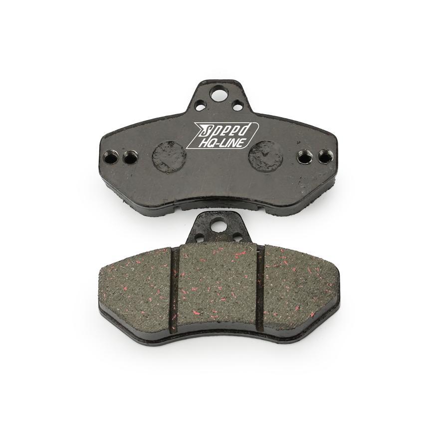 Kart Bremsbeläge schwarz hart für mech. und hydr. Bremse Kart Bremsbeläge schwarz hart für mech. und hydr. Bremse