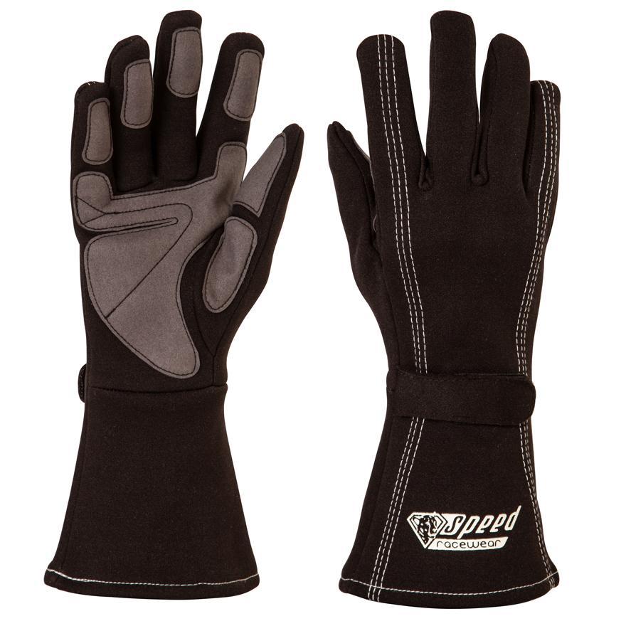 SALE Speed Handschuhe | AUCKLAND G-1 | schwarz Karthandschuhe