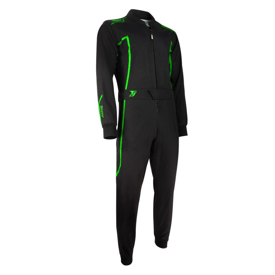 ! Speed Kart-Overall IMOLA RS2 schwarz-neongrün