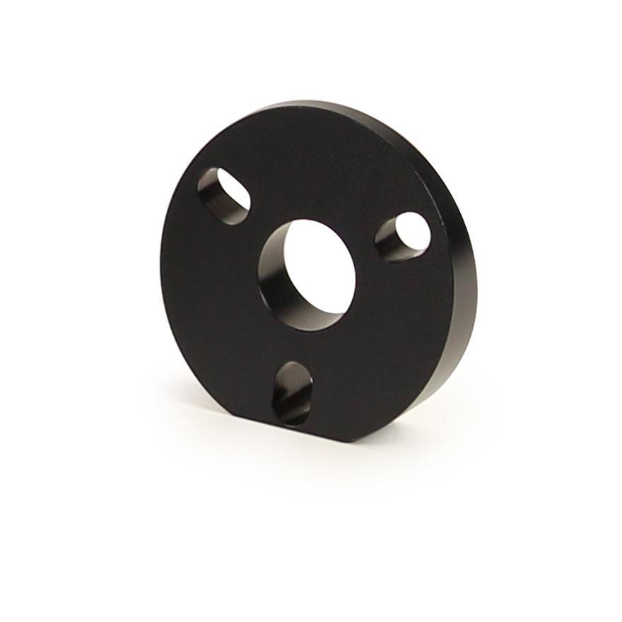 10° Adapter für Lenkradaufnahme Alu schwarz 10° Adapter für Lenkradaufnahme Alu schwarz