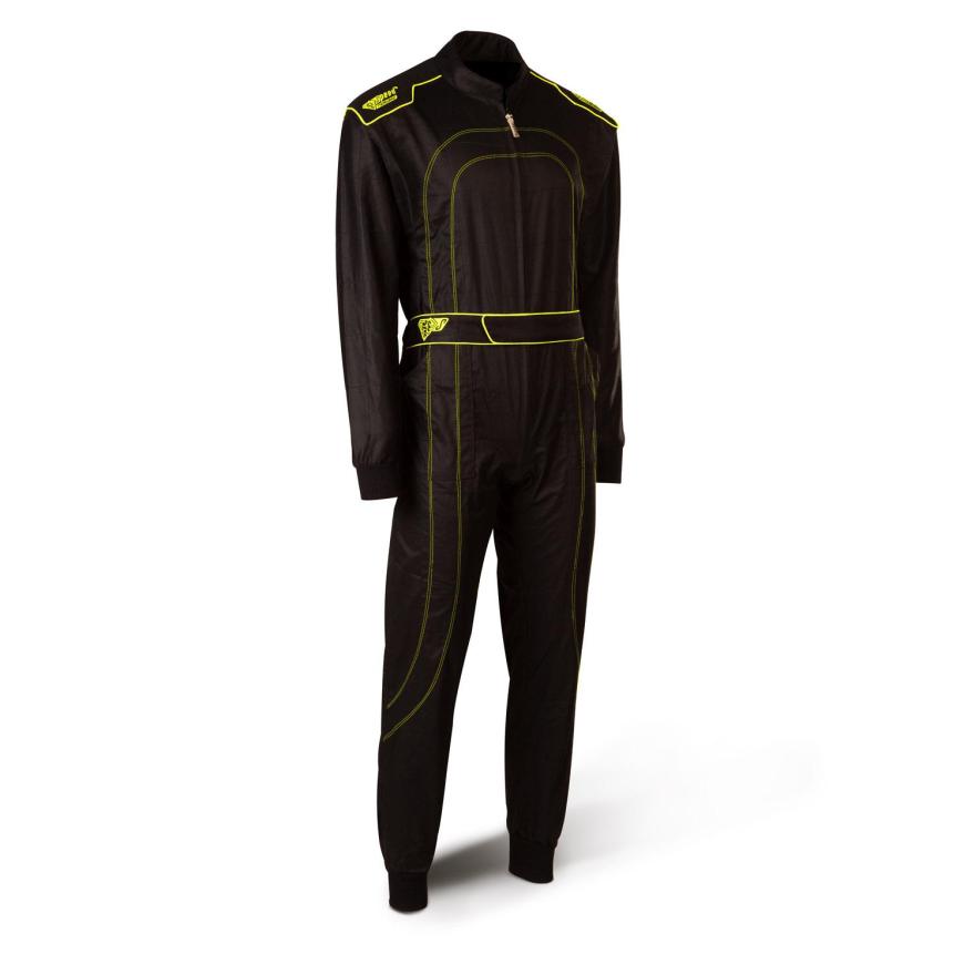 SALE Speed Kartoverall Hobby | DAYTONA HS-1 | schwarz, neongelb