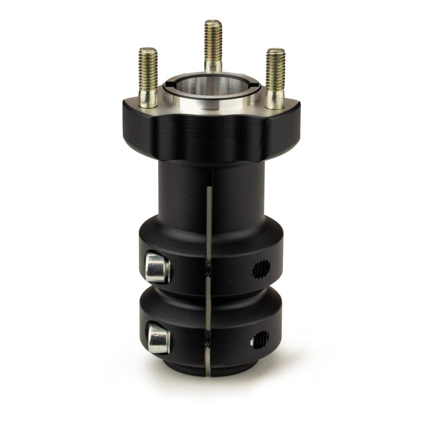 Radstern hinten f. 30 mm Achse | Länge: 115 mm | schwarz