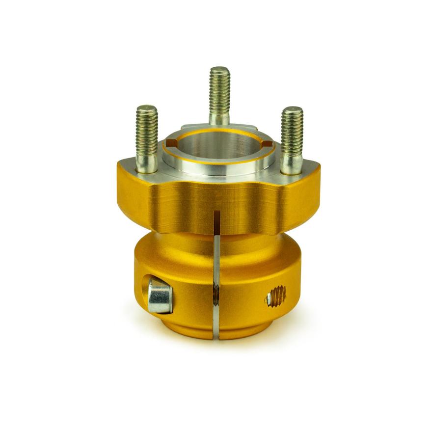 Radstern hinten f. 30 mm Achse | Länge: 062 mm | gold