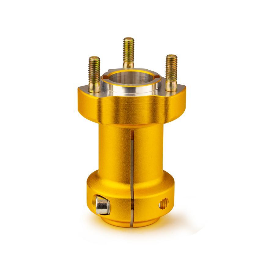 Radstern hinten f. 30 mm Achse | Länge: 095 mm | gold