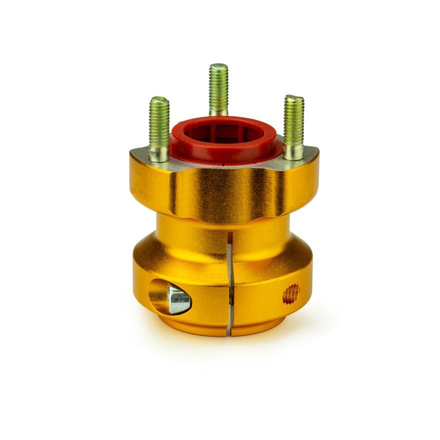Radstern hinten f. 40 mm Achse | Länge: 062 mm | gold