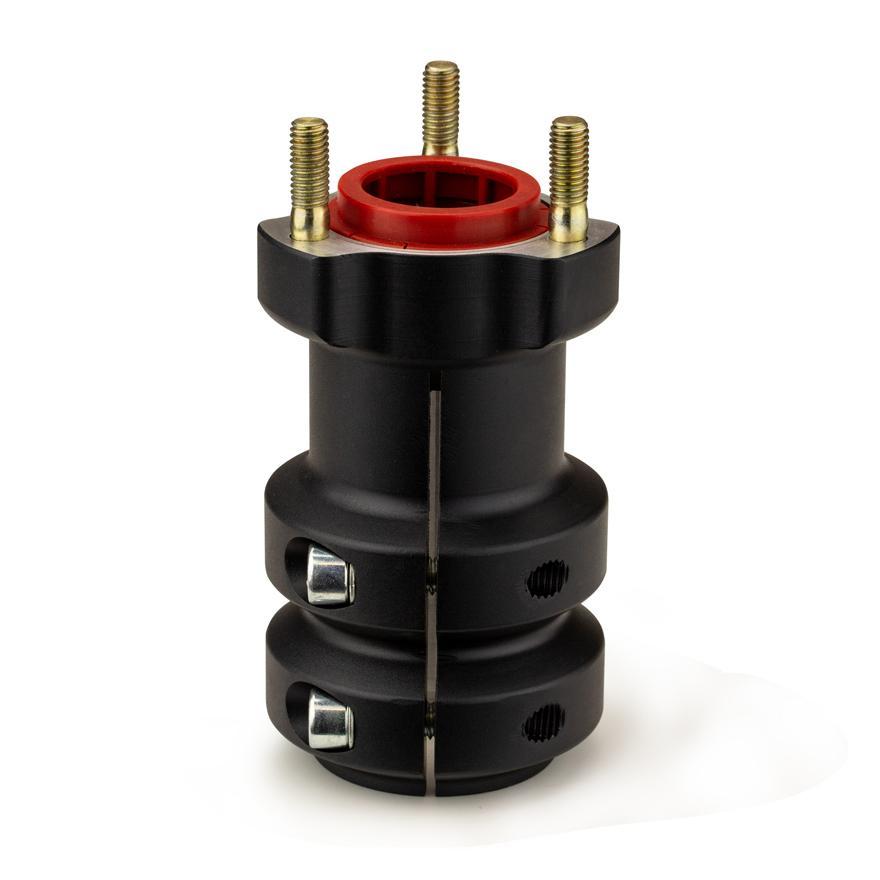 Radstern hinten f. 40 mm Achse | Länge: 115 mm | schwarz