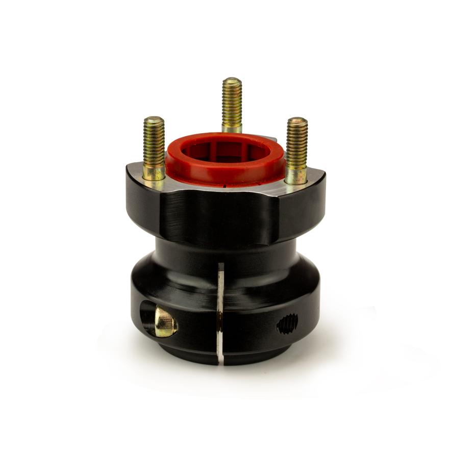 Radstern hinten f. 40 mm Achse | Länge: 062 mm | schwarz