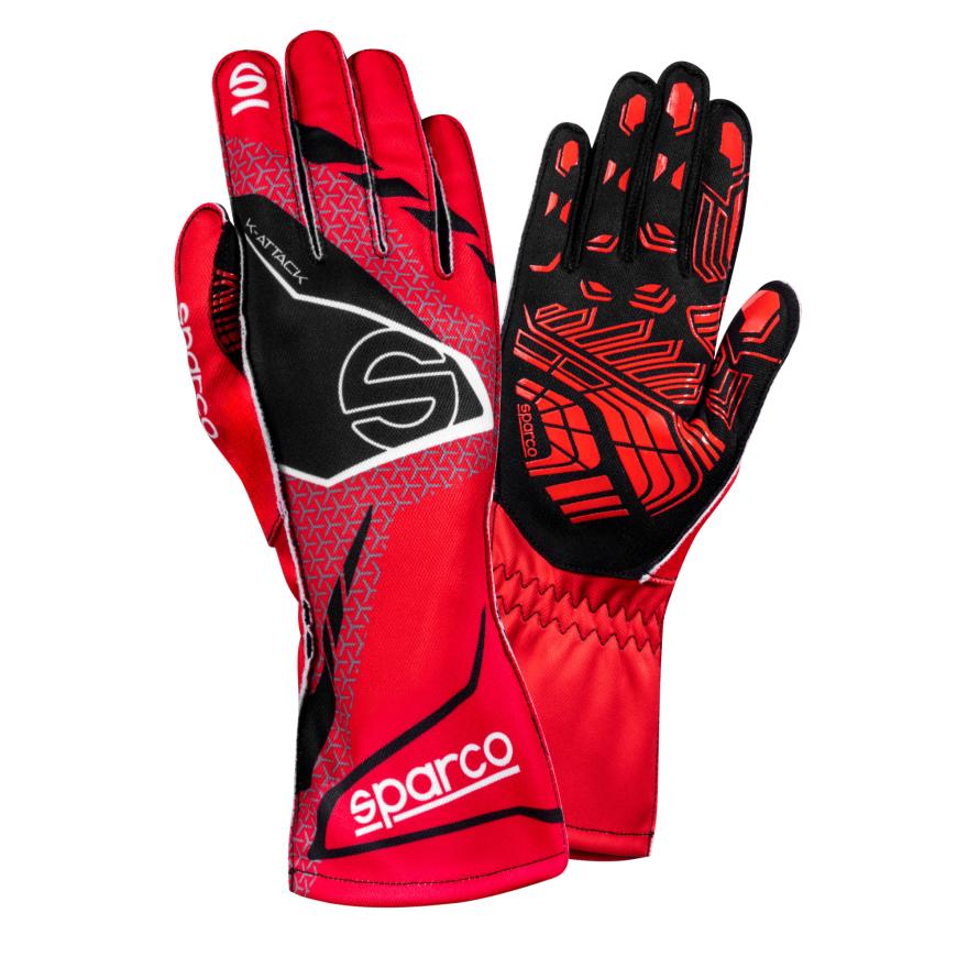 Sparco Karthandschuhe K-Attack rot-schwarz Sparco Karthandschuhe K-Attack rot-schwarz