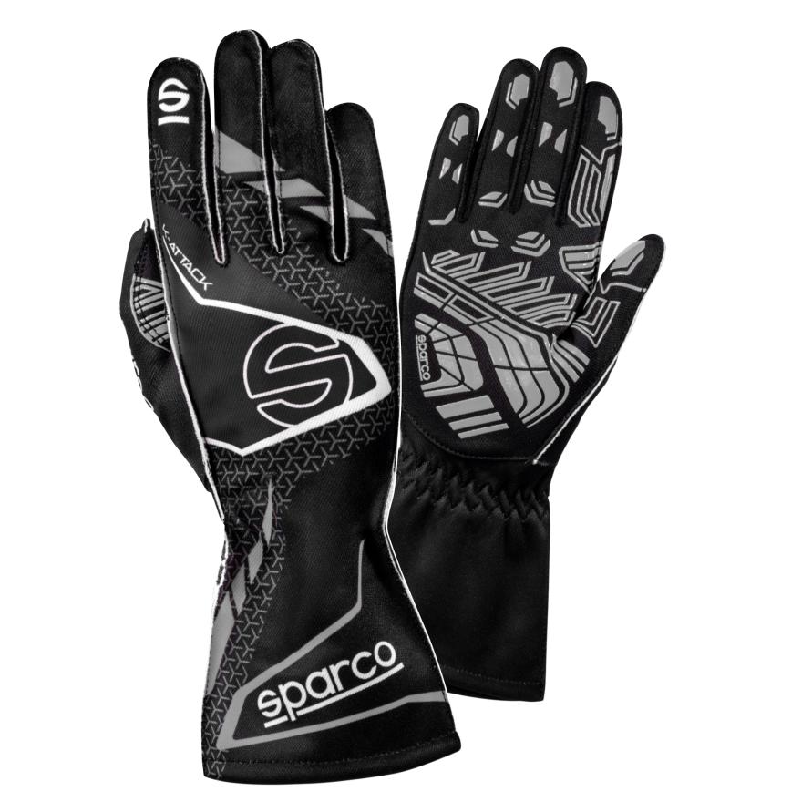 Sparco Karthandschuhe K-Attack schwarz-grau Sparco Karthandschuhe K-Attack schwarz-grau