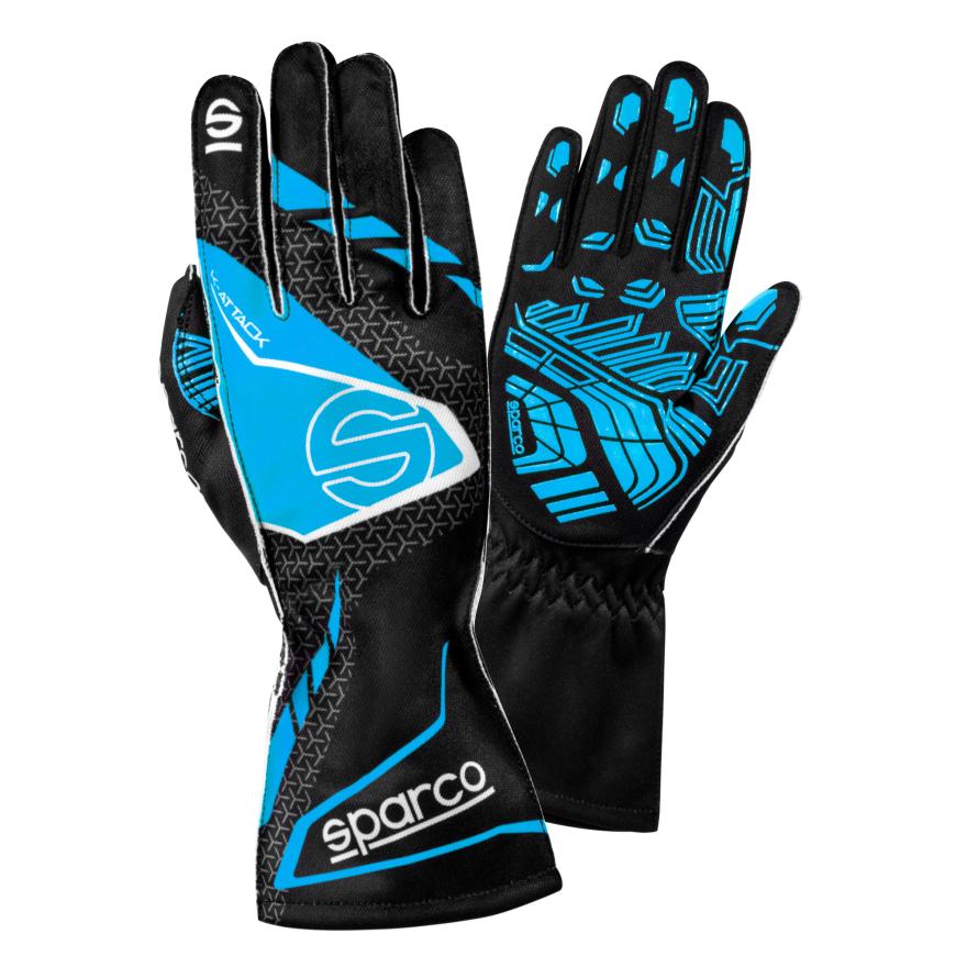Sparco Karthandschuhe K-Attack schwarz-blau Sparco Karthandschuhe K-Attack schwarz-blau