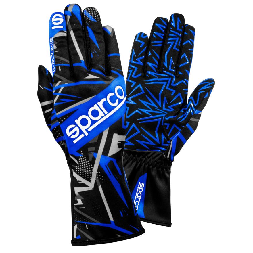 Sparco Karthandschuhe K-Rookie schwarz-blau Sparco Karthandschuhe K-Rookie schwarz-blau