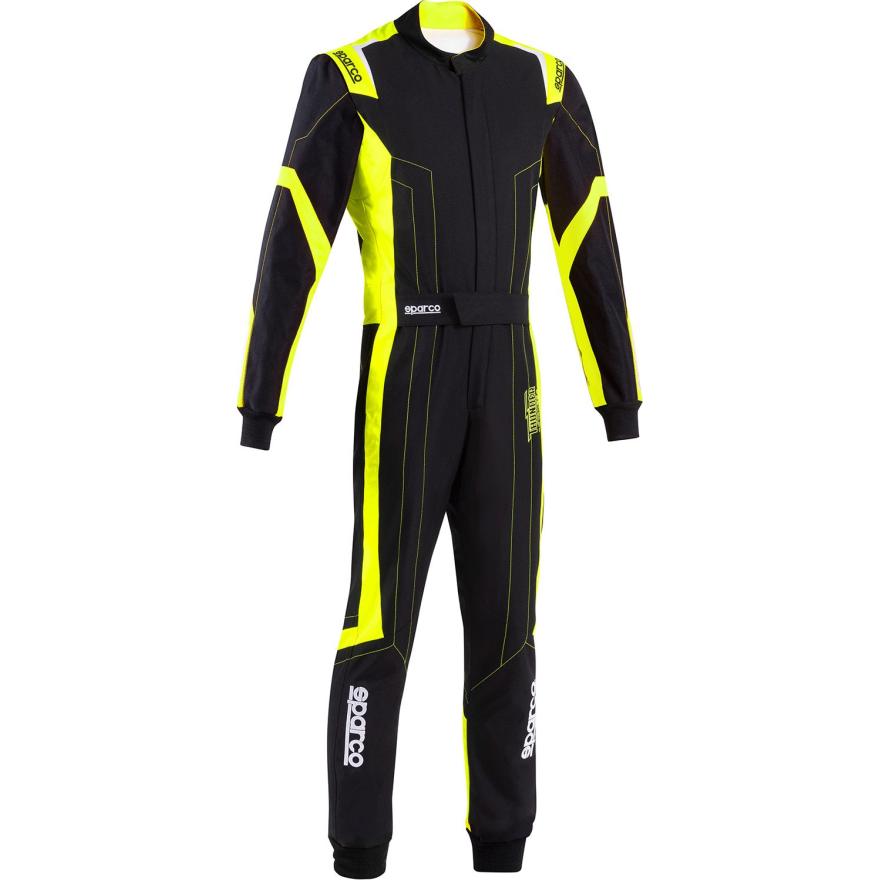 Sparco Kartoverall Thunder Advanced schwarz-gelb Sparco Kartoverall Thunder Advanced schwarz-gelb