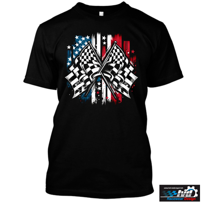 T-Shirt Inkl Digitaldruck Motorsport Racing Design T-1 T-Shirt Inkl Digitaldruck Motorsport Racing Design T-1