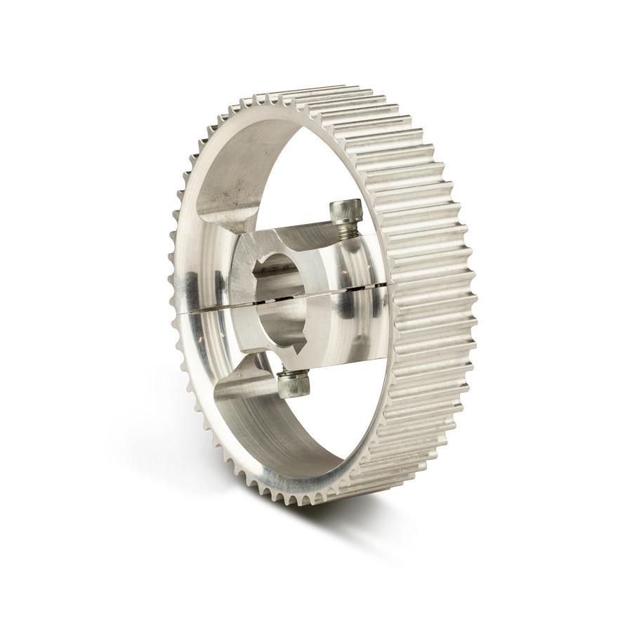 Zahnriemenscheibe geteilt, für 30 mm Achse 75 Zähne Zahnriemenscheibe geteilt, für 30 mm Achse 75 Zähne